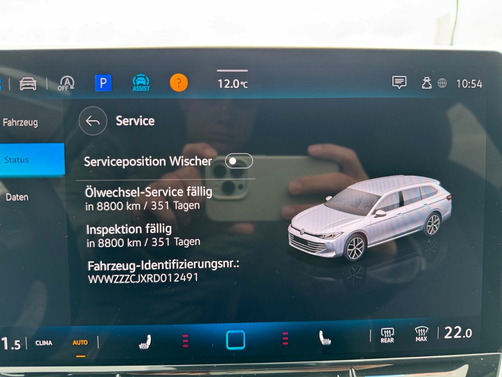 Fahrzeugabbildung Volkswagen Passat Variant 1.5 eTSI Business