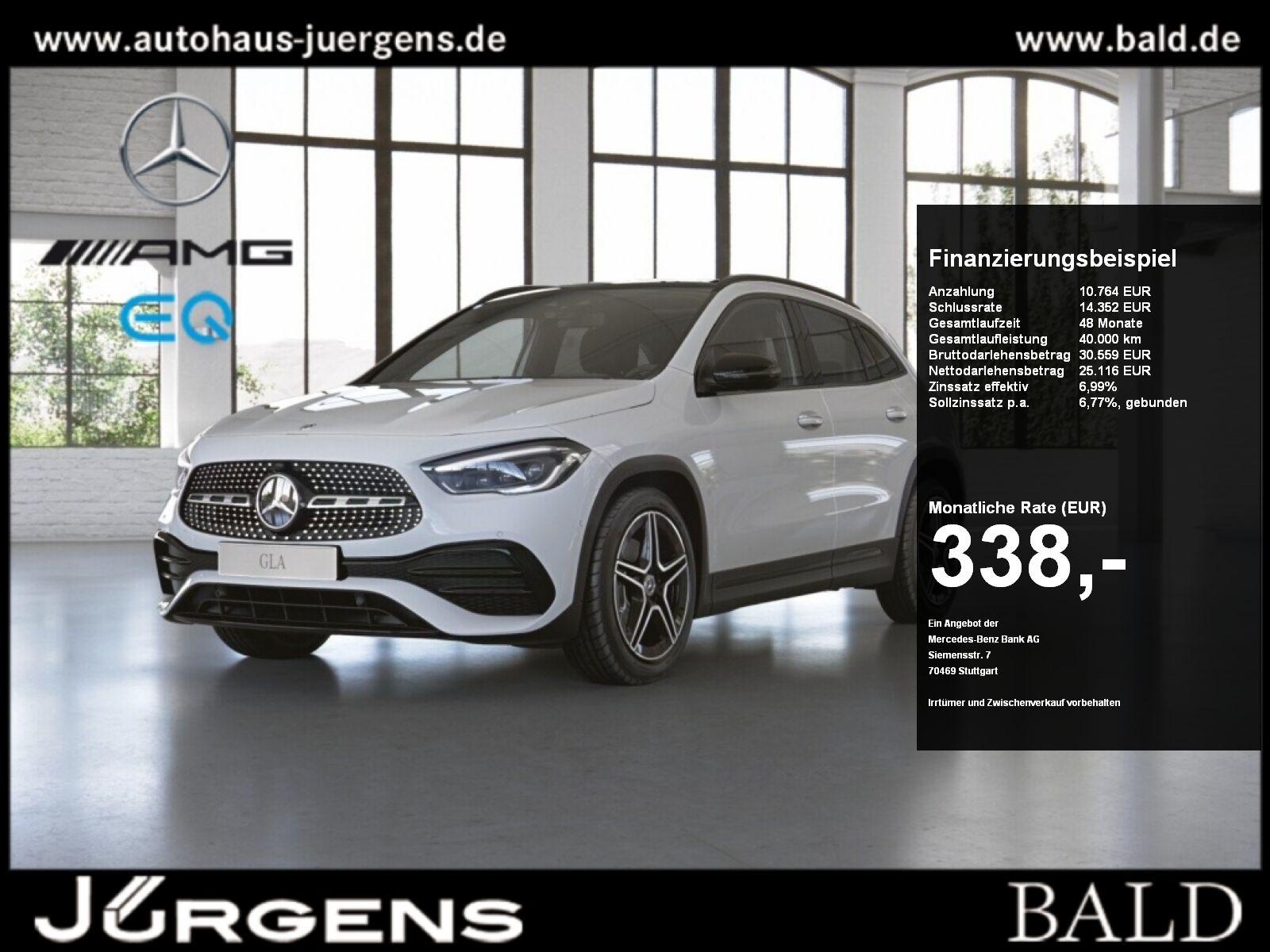Mercedes-Benz GLA 250 e AMG-Sport MLB Pano Burm Night AHK Dist