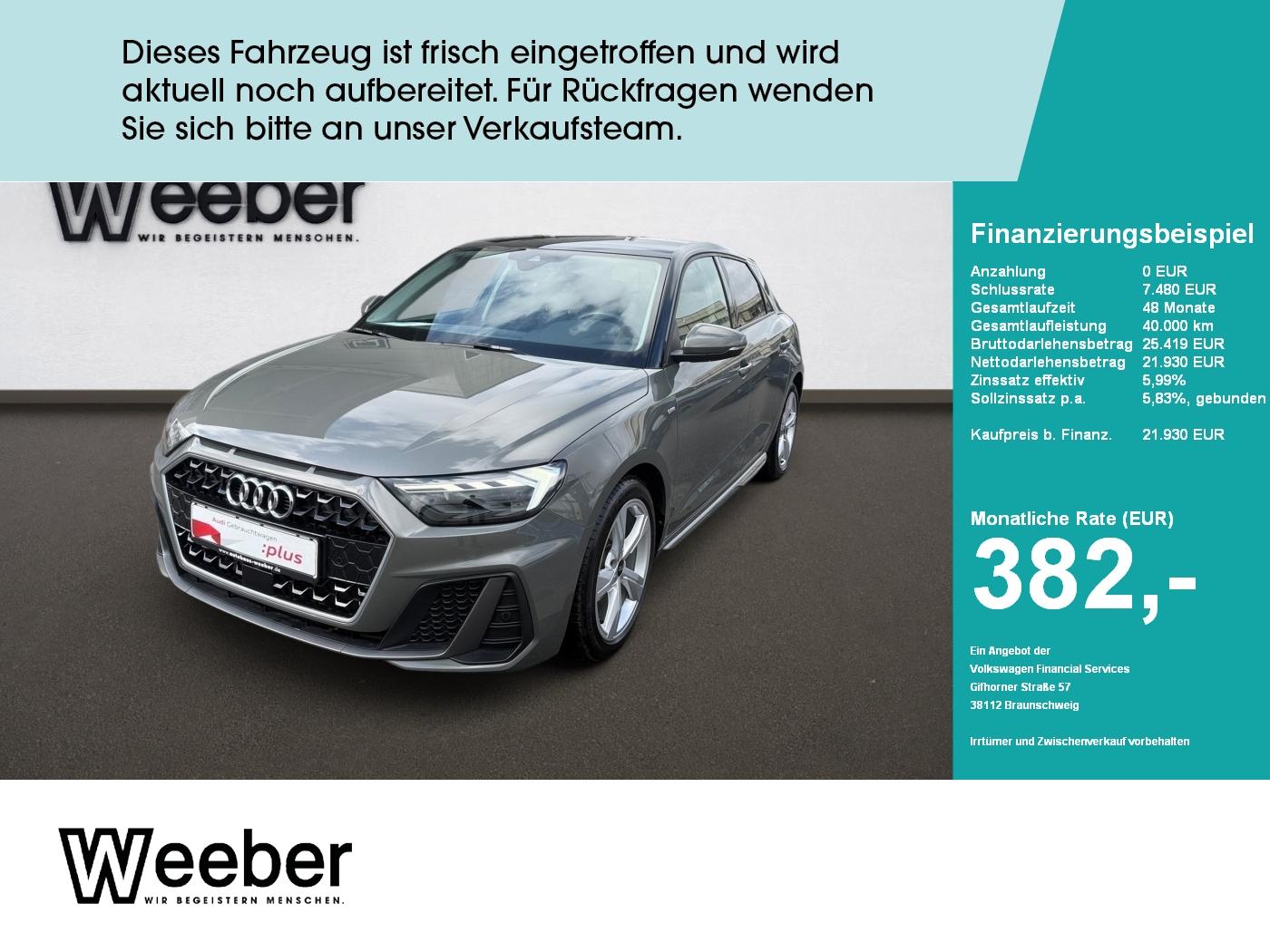 Audi A1 Sportback S line *PDC*LED*NAVI*SHZ*17 LM*