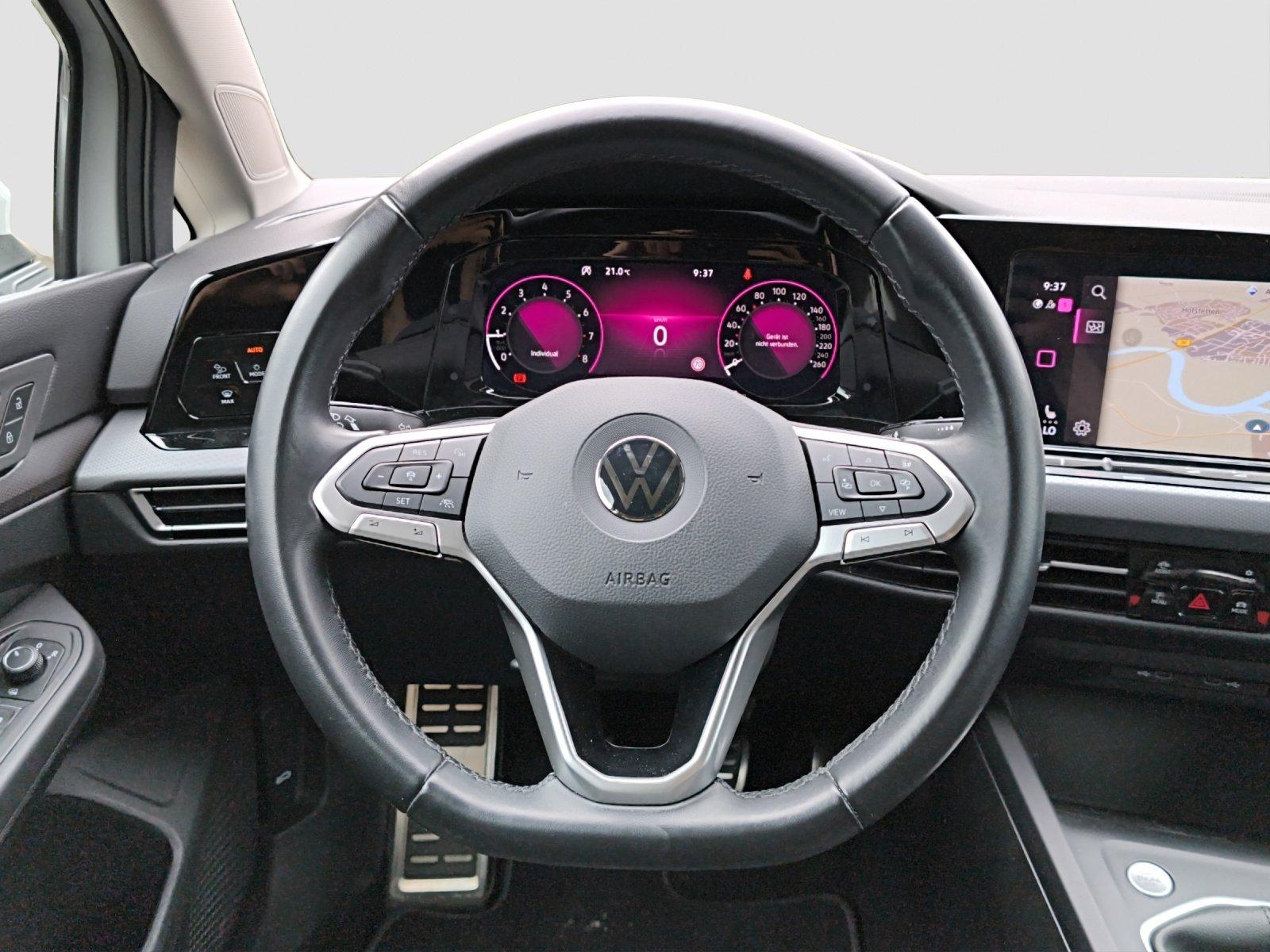 Volkswagen Golf VIII Lim. 1.5 TSI Active HEAD UP STHZG VOLL, миниатюра 12