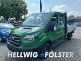 Ford Transit PRITSCHE DOKA TREND 350 L4  AHK / STANDH - Ford Transit: Grün