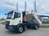 MAN TGM 18.320 /4x2/BL/Meiller/Kipper/Kran/15 m/ Neu - MAN Diesel Kastenwagen hoch + lang