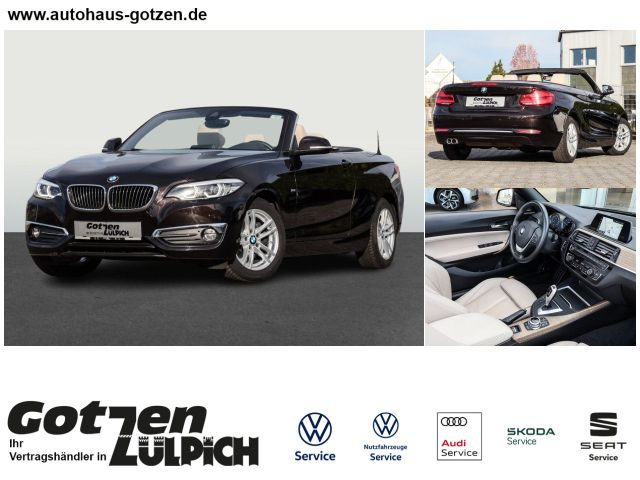 BMW 220 LUXURY LINE Navi Leder LED PDC KAMERA Klima