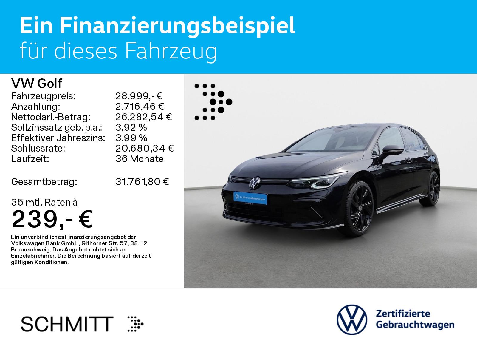 Volkswagen Golf VIII 1.5 eTSI DSG R-LINE*BLACK-STYLE*LED*AH