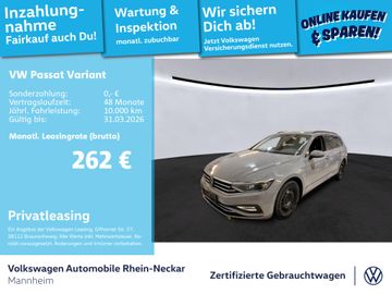 Volkswagen Leasingangebot: Volkswagen Passat Variant 2.0 TDI Business DSG Navi Kamera