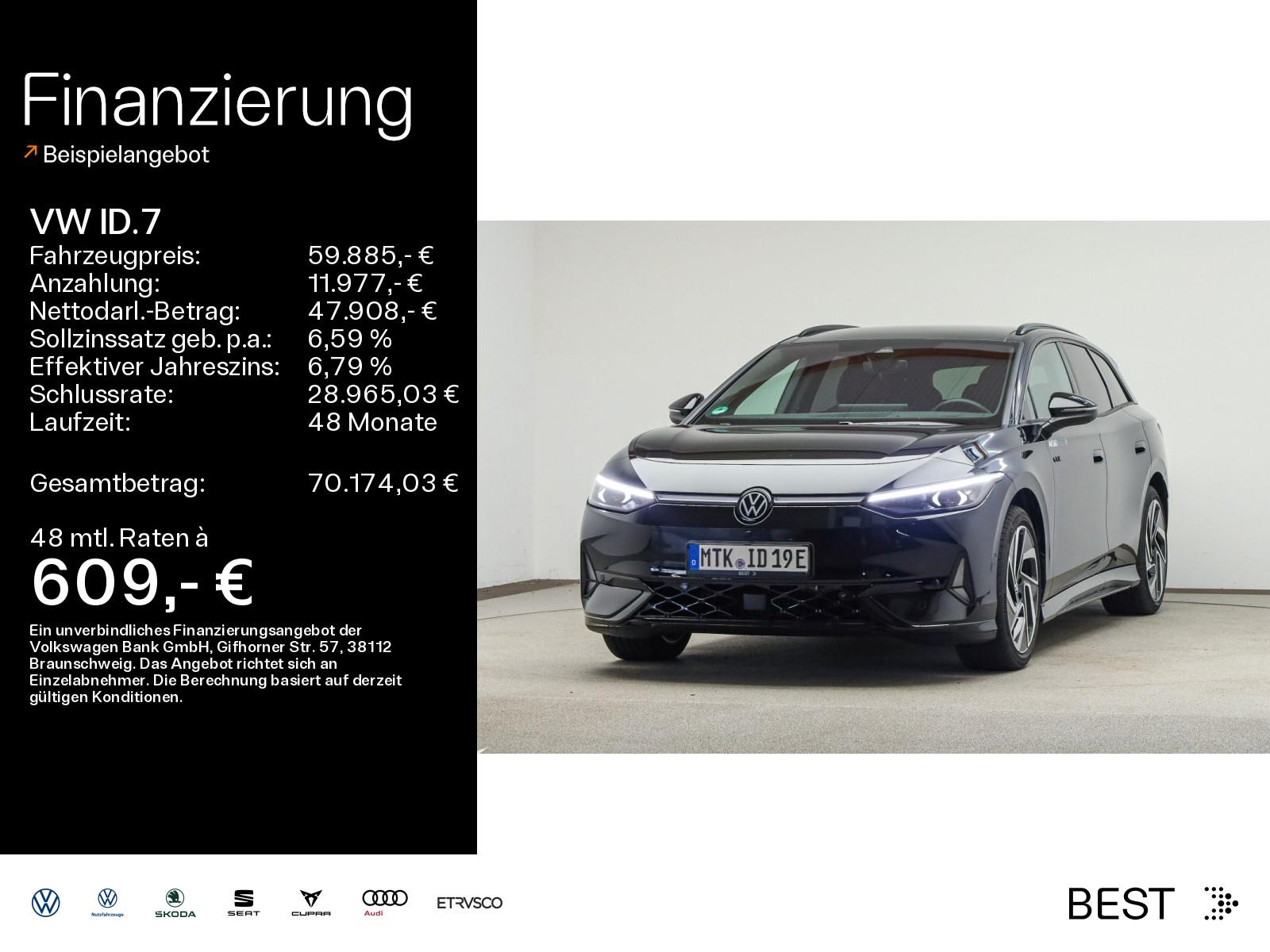 Volkswagen ID.7 GTX Tourer 4MOTION 250 kW (340 PS) 86 kWh 1