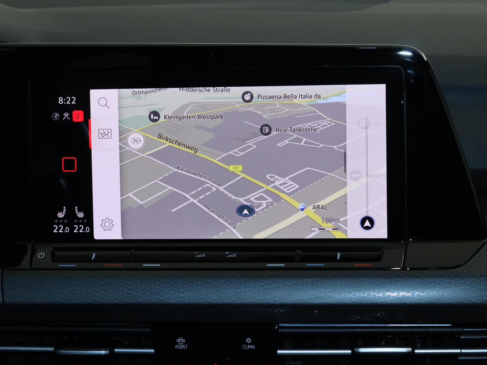 Volkswagen Golf VIII 2.0 GTI LED ACC NAVI KAMERA SHZ PDC, миниатюра 14