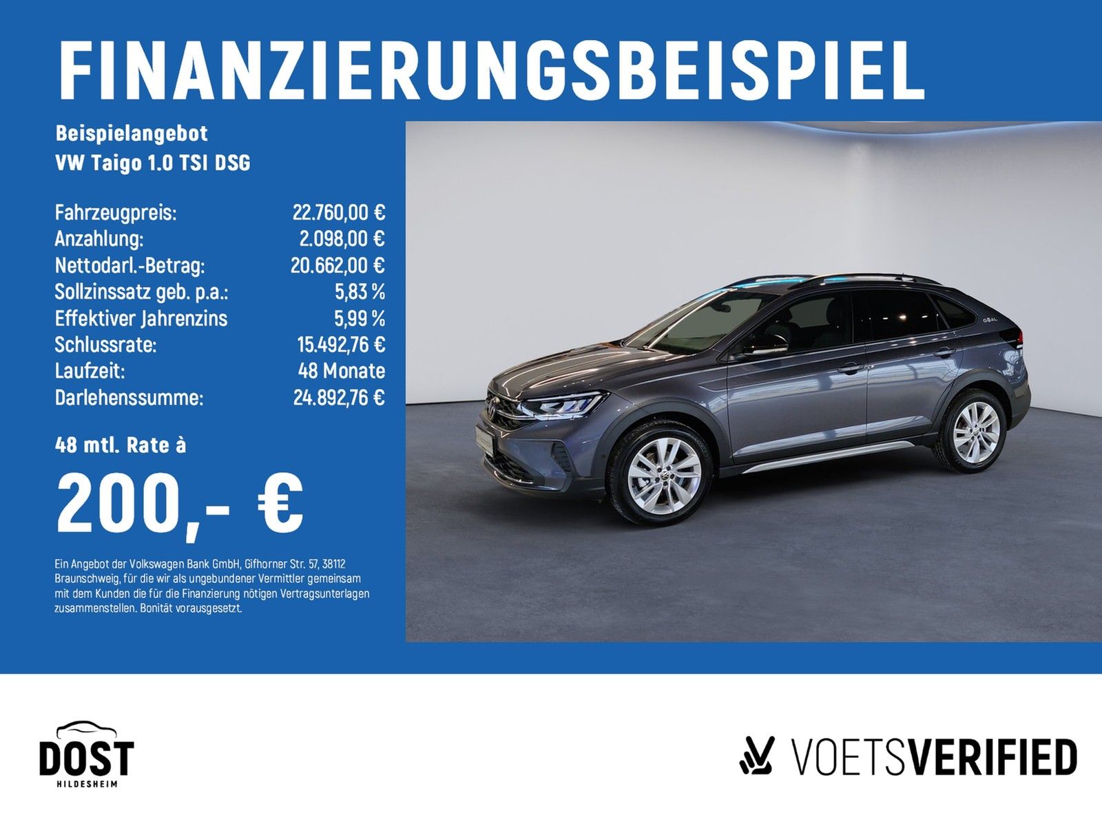 Volkswagen Taigo 1.0 TSI DSG Life KAMERA+NAVI+PDC+SHZ