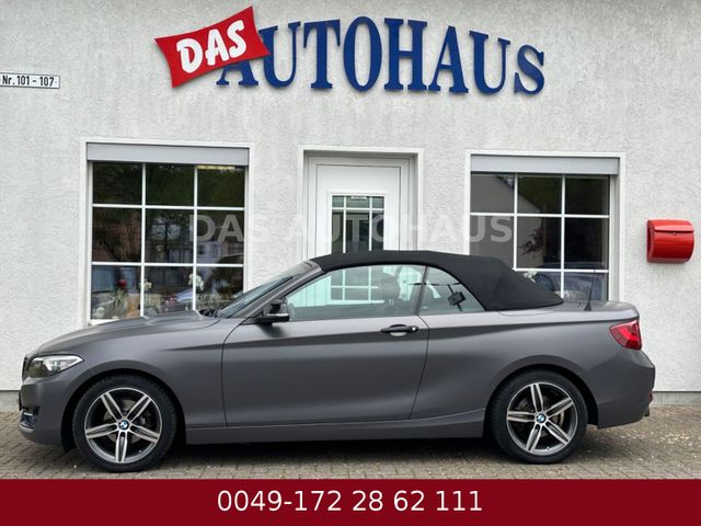 BMW 218   Cabrio  75000 Km  LEDER NAVI