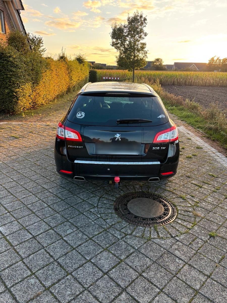 Peugeot 508 2012 — rear view