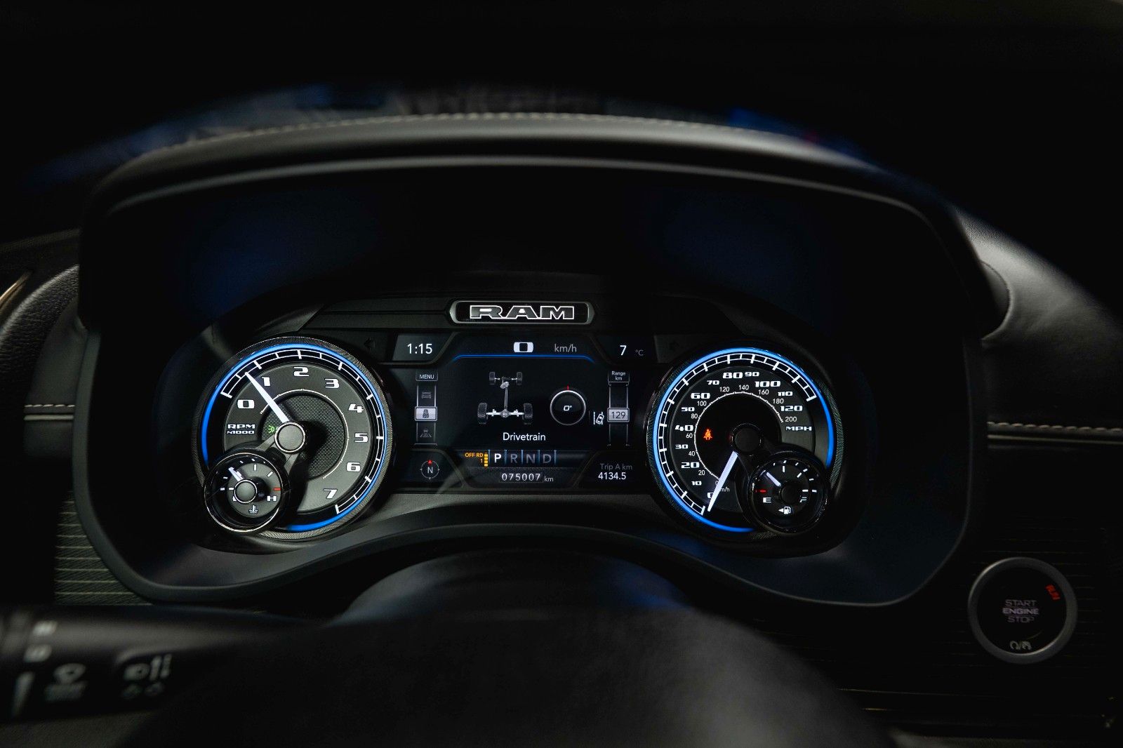 Fahrzeugabbildung Dodge RAM 5.7 V8 HEMI 4x4 LIMITED Offroad 100% Options