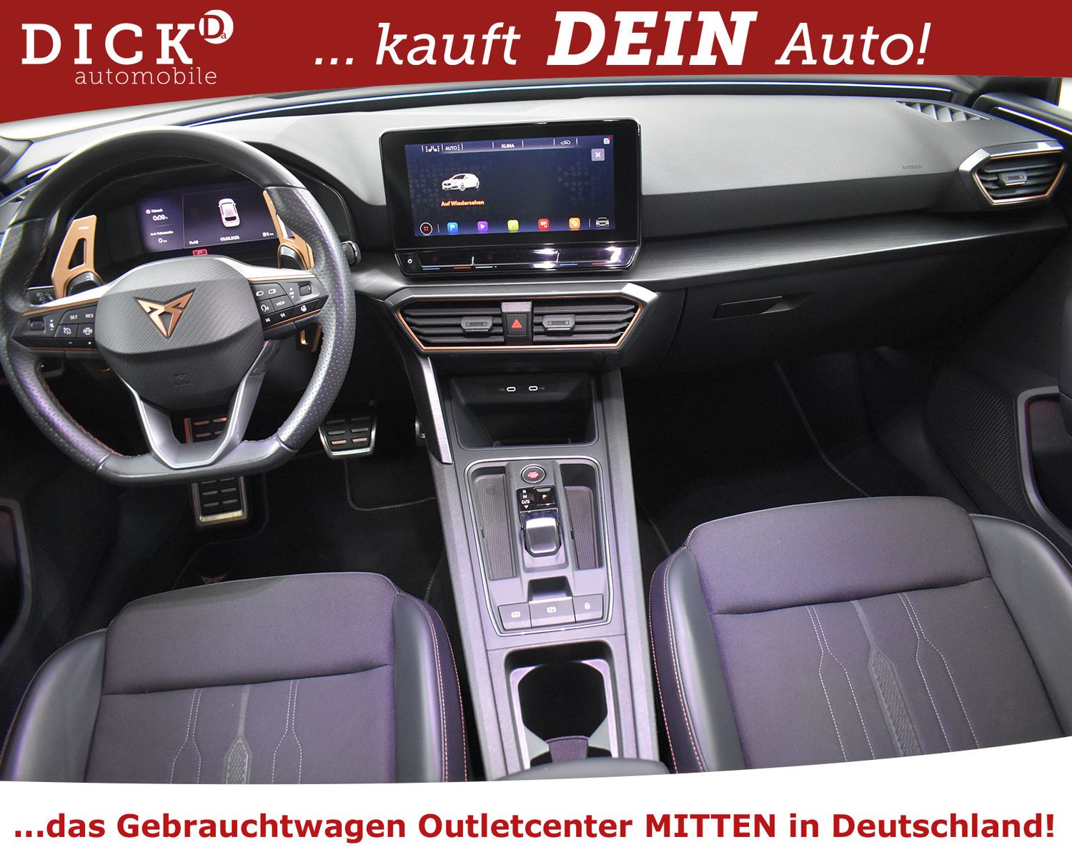 CUPRA Leon 2.0TSI DSG VZ VIRTU+NAVI+SHZ+LED+TEM+DAB+19 - Image 8