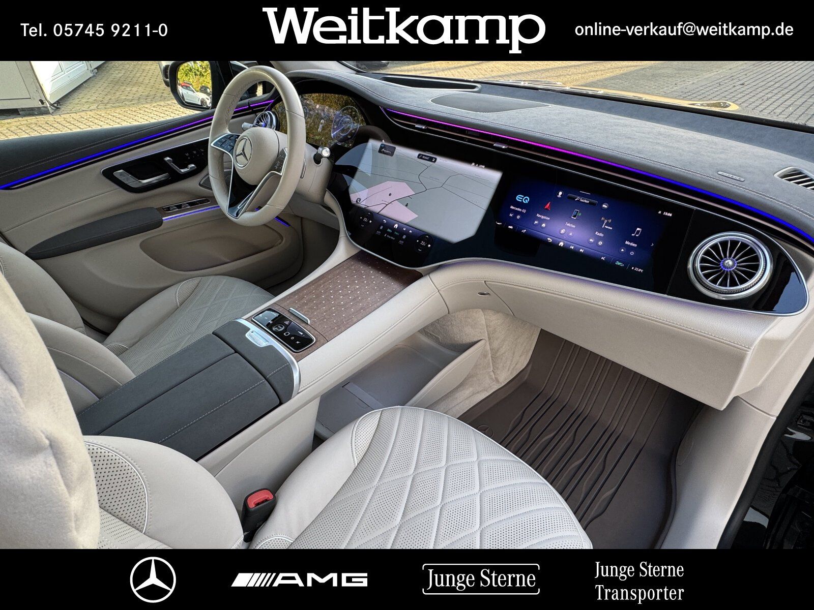 Mercedes-Benz EQS 450+ SUV AMG+PREMIUM-PLUS+FOND-ENT.+HYPERS.+ imagem 3
