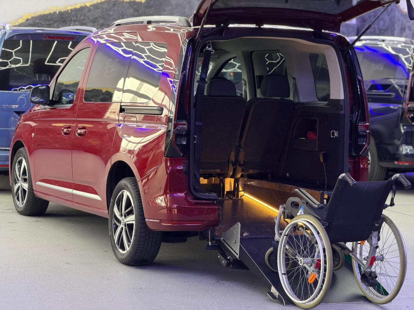 Volkswagen Caddy Style Behindertengerecht-Rampe