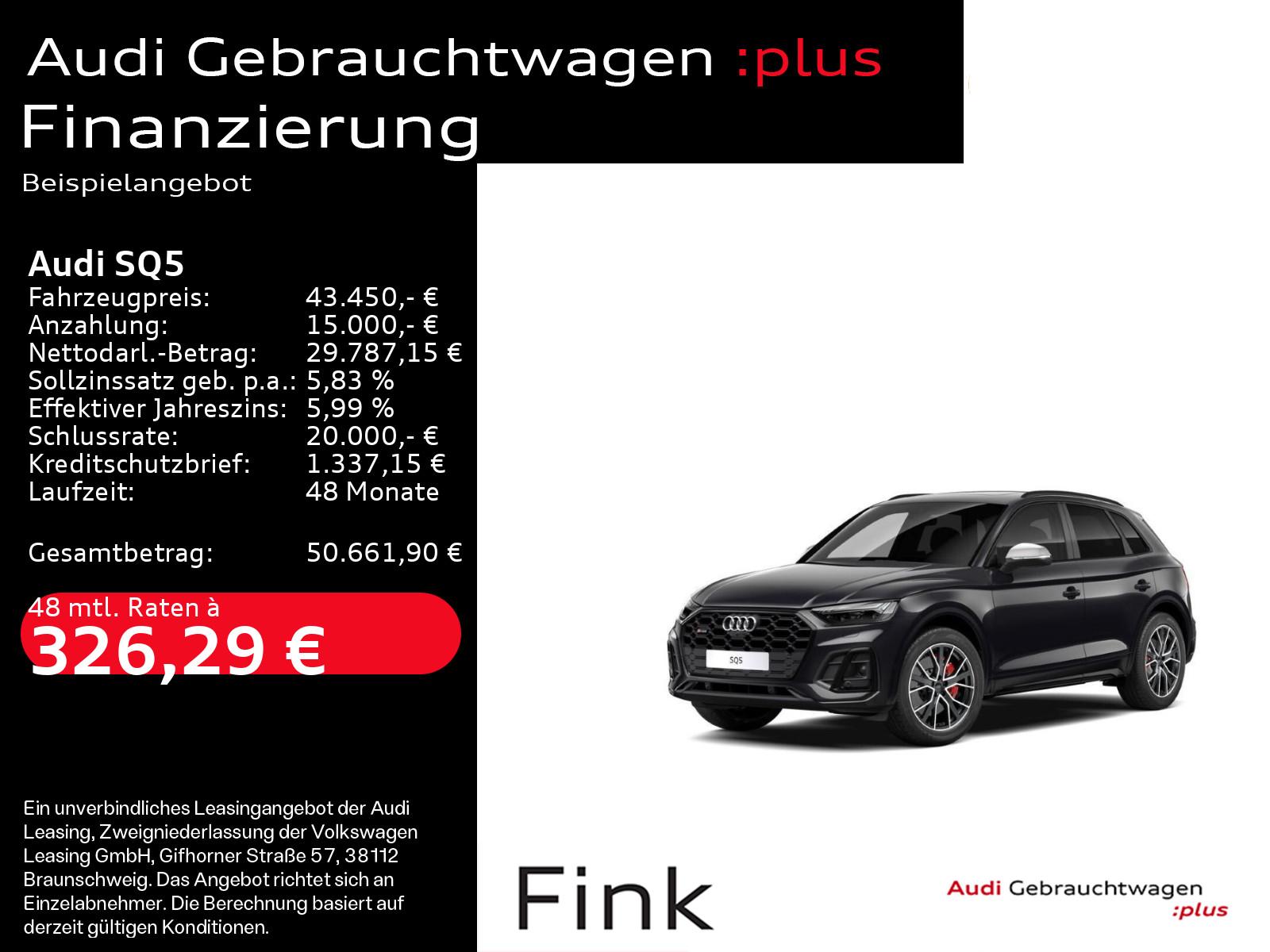 Audi SQ5 TDI tiptronic Pano B&O AHK Luftfederung