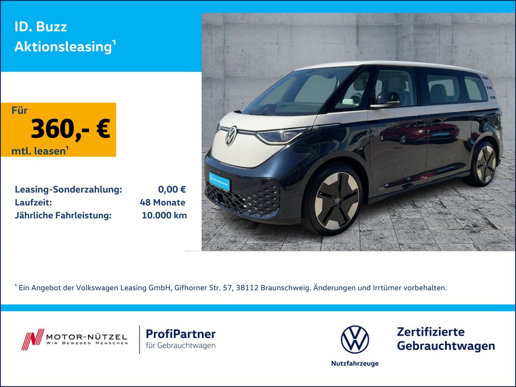Volkswagen ID.Buzz Pro MATRIX+NAVI+ACC+SHZ+360°+MFL+AHK+21"