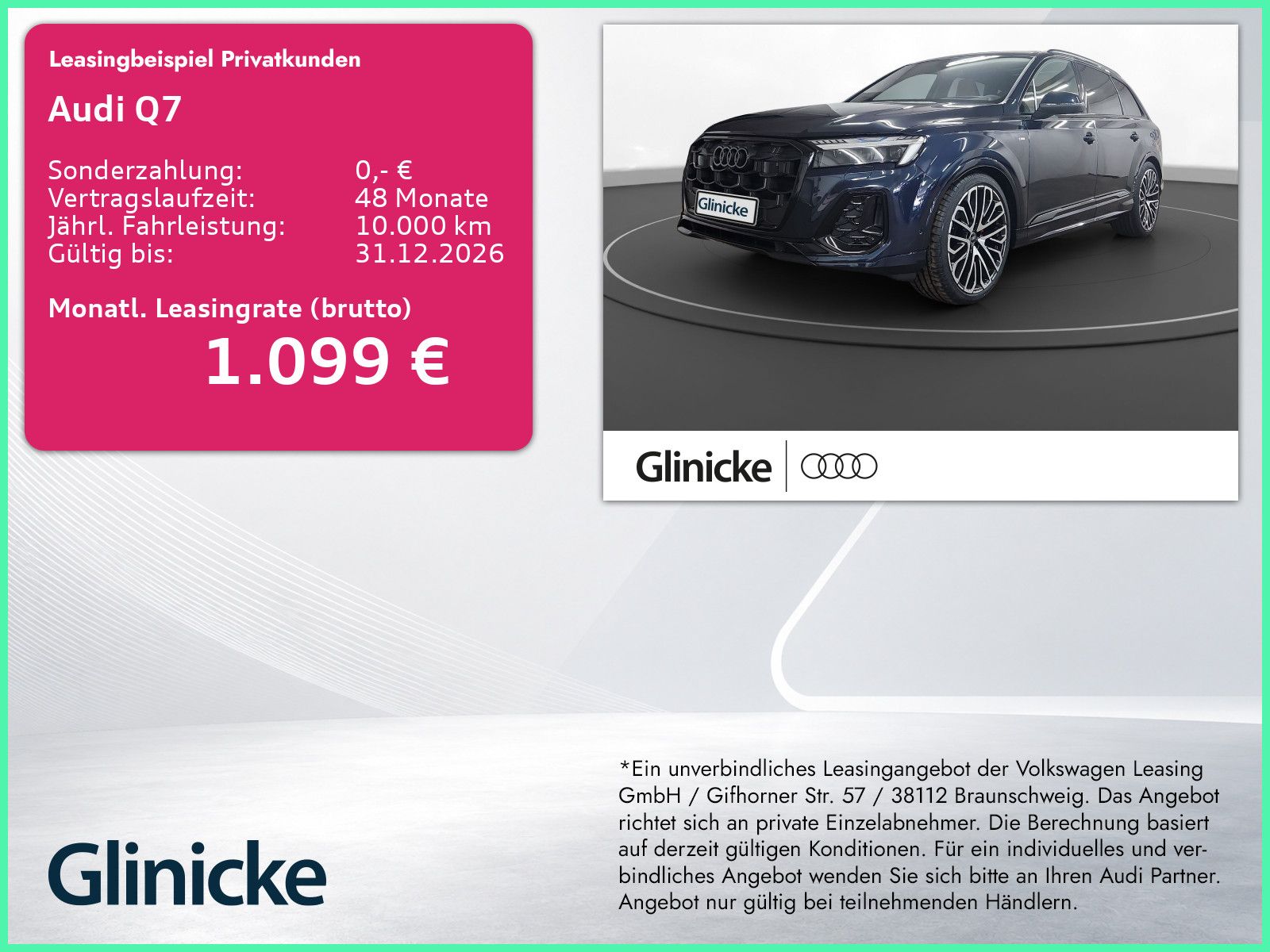 Audi Q7 TDI qu. S line exclusive AHK Pano Laser LM 22