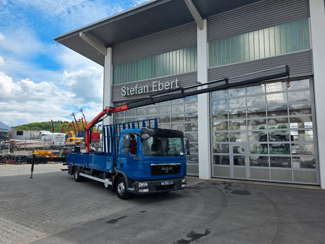 MAN TGL 12.250 BL Glasreff Palfinger PK 9002EH Funk