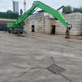 Sennebogen Bagger 830 E + 2x Greifer 