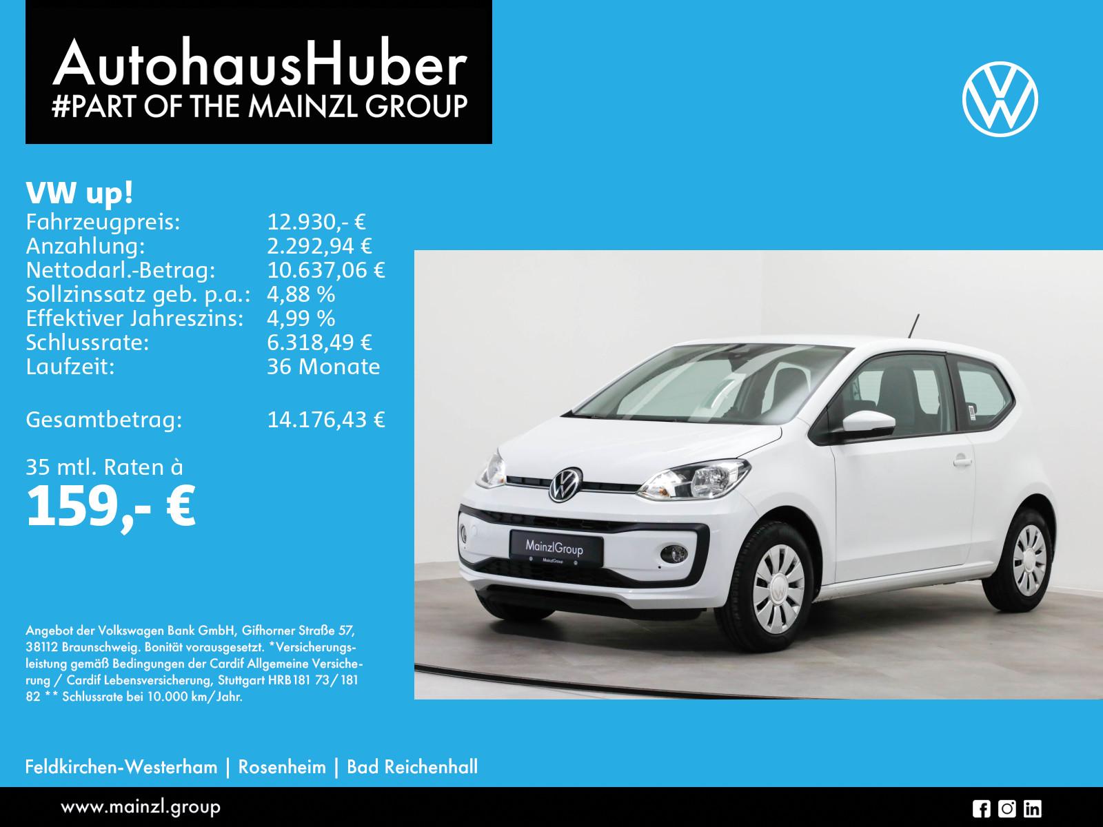 Volkswagen move up! 1.0 MPI SHZ Klima Bluetooth