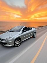 Peugeot 206 CC Silber voll Leder 2 JahreHU - Peugeot 206 in Krefeld