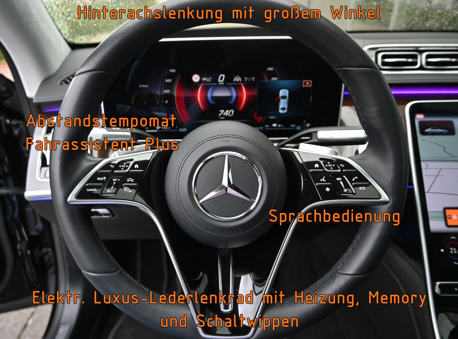 Fahrzeugabbildung Mercedes-Benz S 580 e 4MATIC Lang °UVP 191.620€°4-SITZE°PANO°