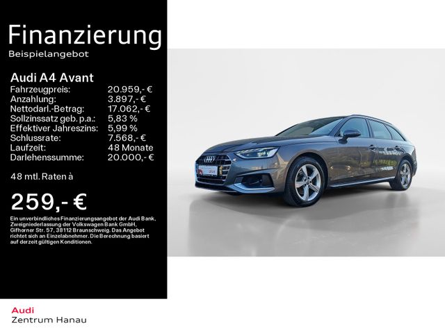 Audi A4 Avant 35 TDI ADVANCED *NAVI*LED*AHK*PDC*SHZ*