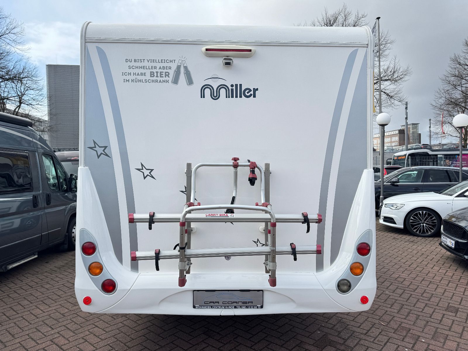 Vehicle image Miller TORONTO FIAT DUCATO SOLAR 2X TV SAT LUFTFEDER