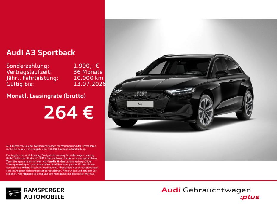 Audi A3 Sportback 35 TDI LED ACC HuD Sonos Kamera