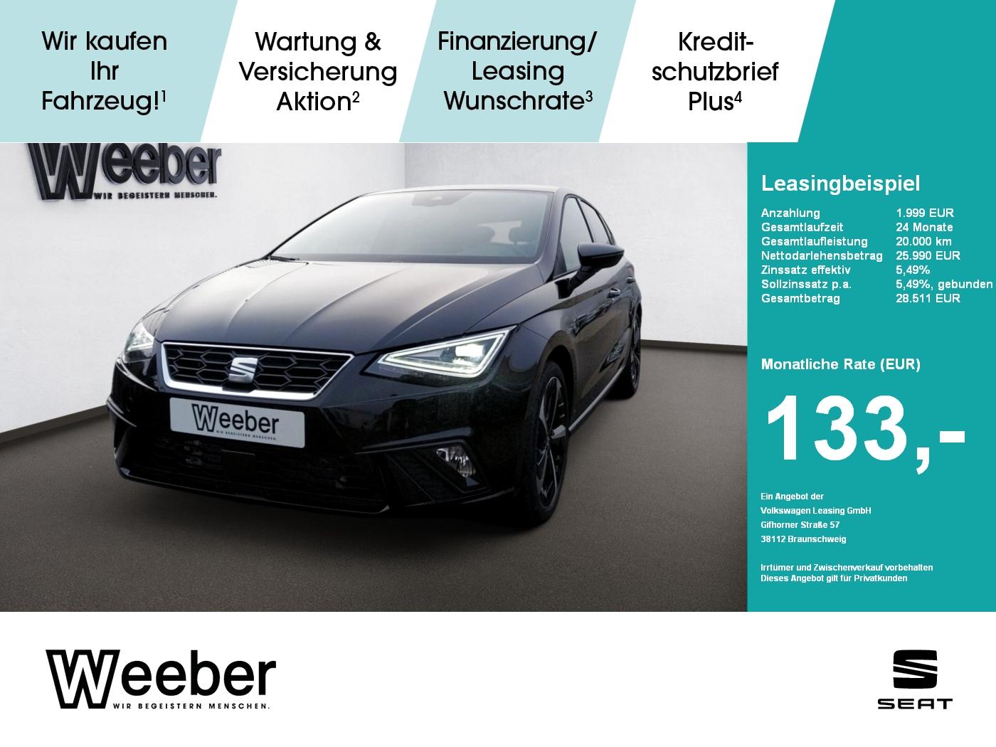 Seat SEAT Ibiza FR 1.0 TSI 7-Gang -DSG Fahrassistenz-