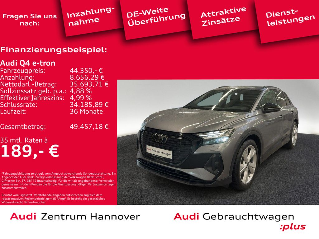 Q4 e-tron S line 35 Matrix Head-Up Standklima SO