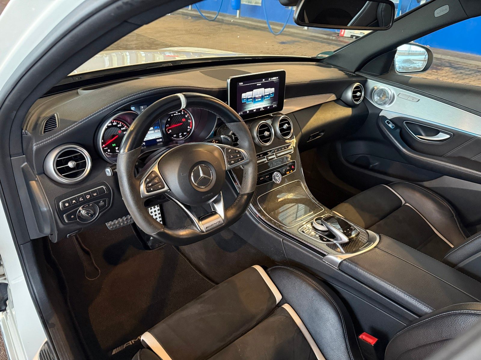 Mercedes-Benz C 63 S AMG Pano Burmest Performance Keramik Voll foto 18
