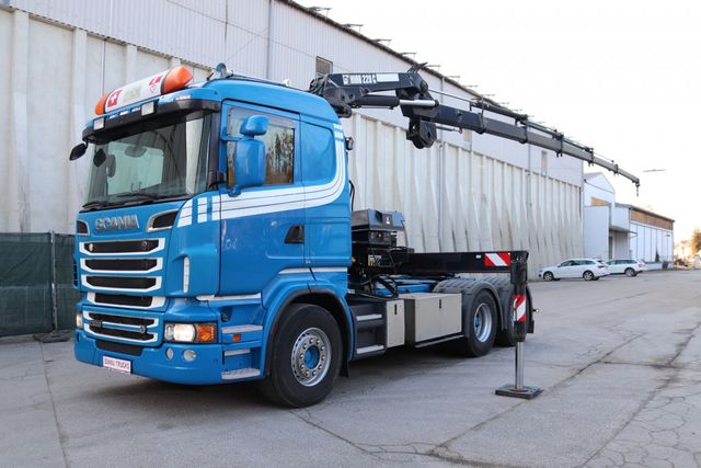 Scania R500 V8 E5 6x4 Retarder Kran Hiab 220C-5 Funk