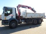 Iveco TRAKKER 350 6x4 2-Seiten-Kipper/FASSI-Kran - Iveco 2006