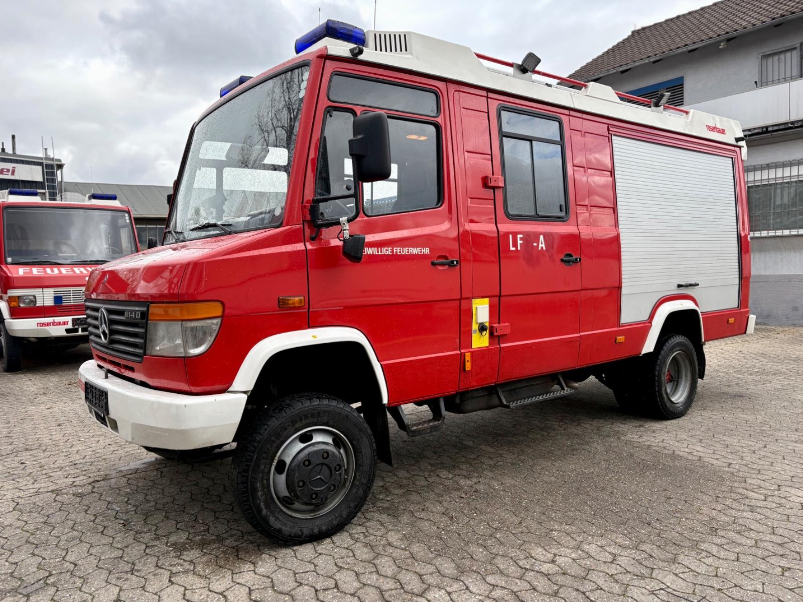 Mercedes-Benz Vario 814DK 4x4 Feuerwehr Camper Expedition LF-A