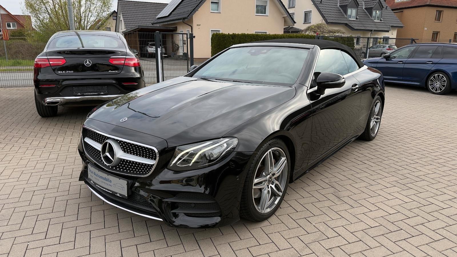 Mercedes-Benz E 220 d Cabrio AMG LINE-Widescreen-LED-HeadUp