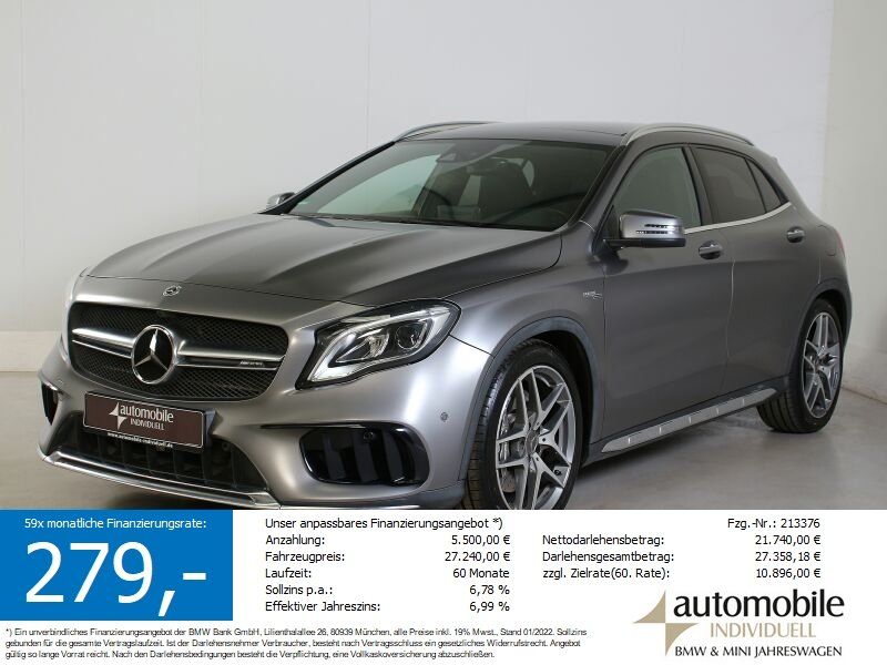 MERCEDES-BENZ GLA 45 AMG 4Matic Distronic Keyless go H&amp;K