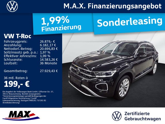 T-Roc 1.5 TSI DSG STYLE LED+AHK+APP+NAVI+DIGI CP