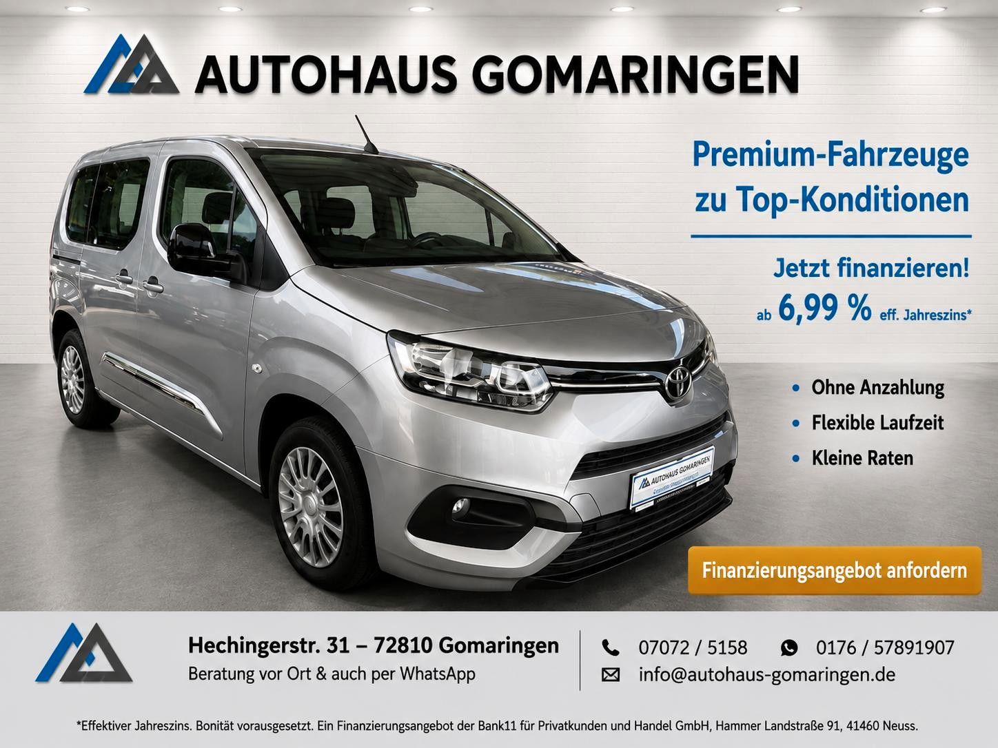 Toyota Toyota Proace City Verso L1 Shuttle*NAVI*TÜV NEU*