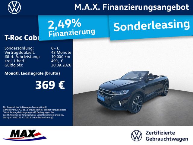 Volkswagen T-Roc Cabriolet 1.5 TSI DSG R-LINE MATRIX+KAMERA