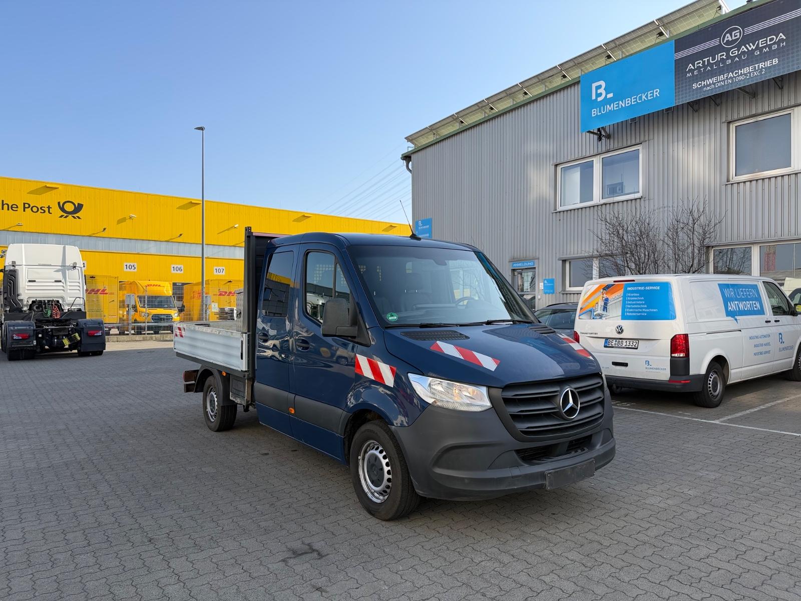 Mercedes-Benz Sprinter 316 CDI Pritsche DoKa AHK Navi Klima