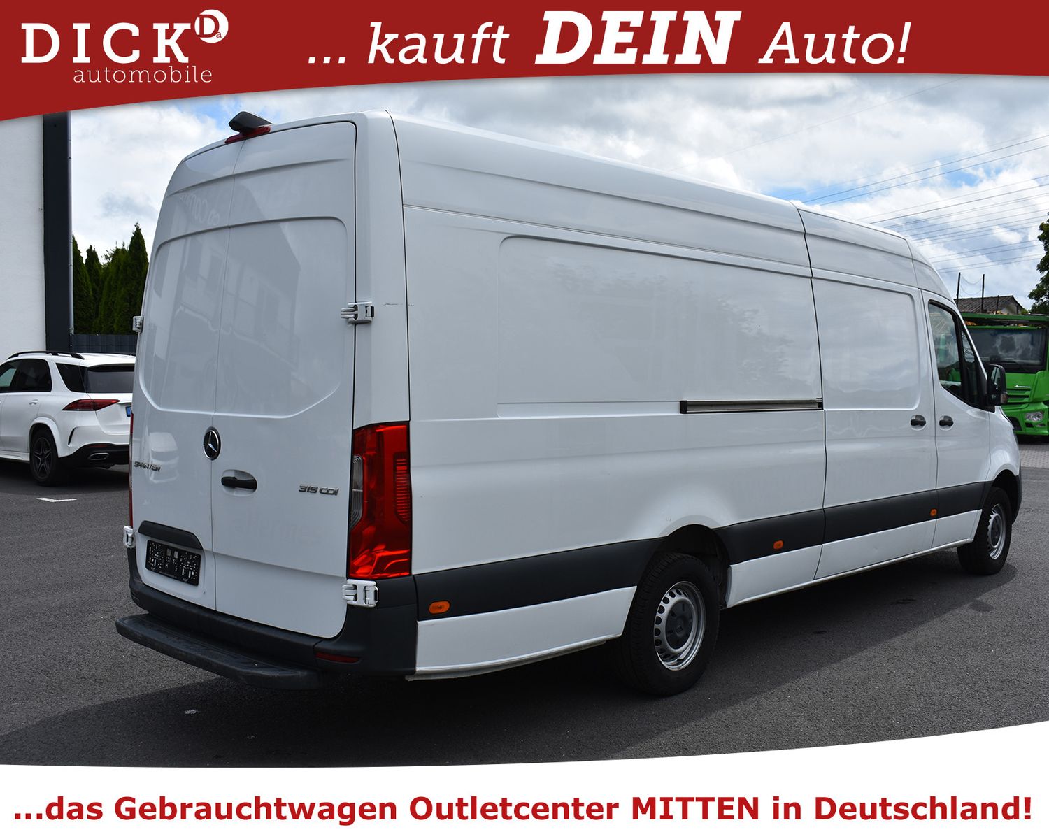 MERCEDES-BENZ Sprinter 315d RWD MAXI Lang+Hoch KAMERA+DAB+MFL - Image 8
