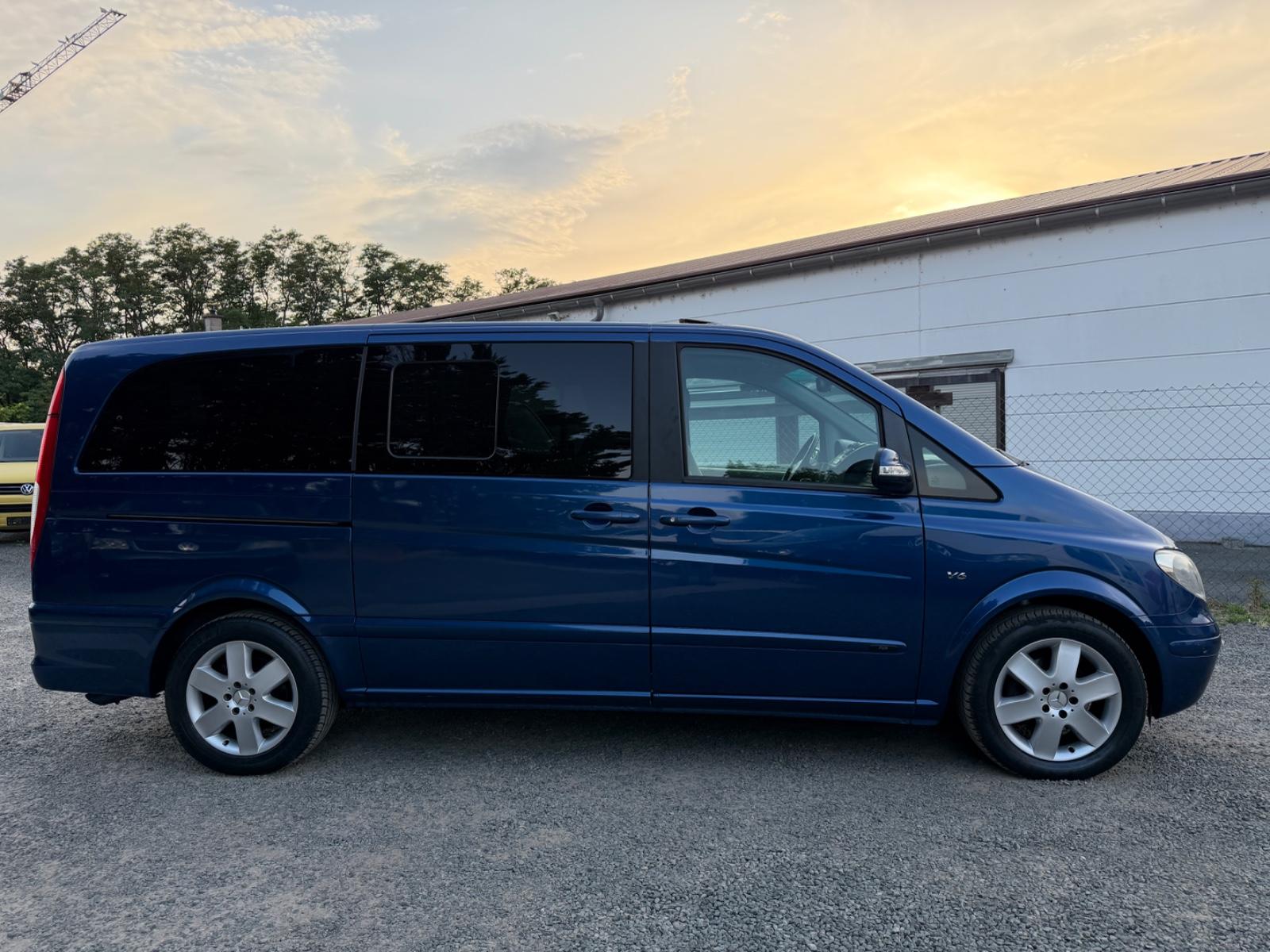 Mercedes-Benz Viano Fun Long 3.0 CDI V6 204 ch BVA / Couchage / Garantie 1 an / Chauffage auxiliaire / Toit ouvrant