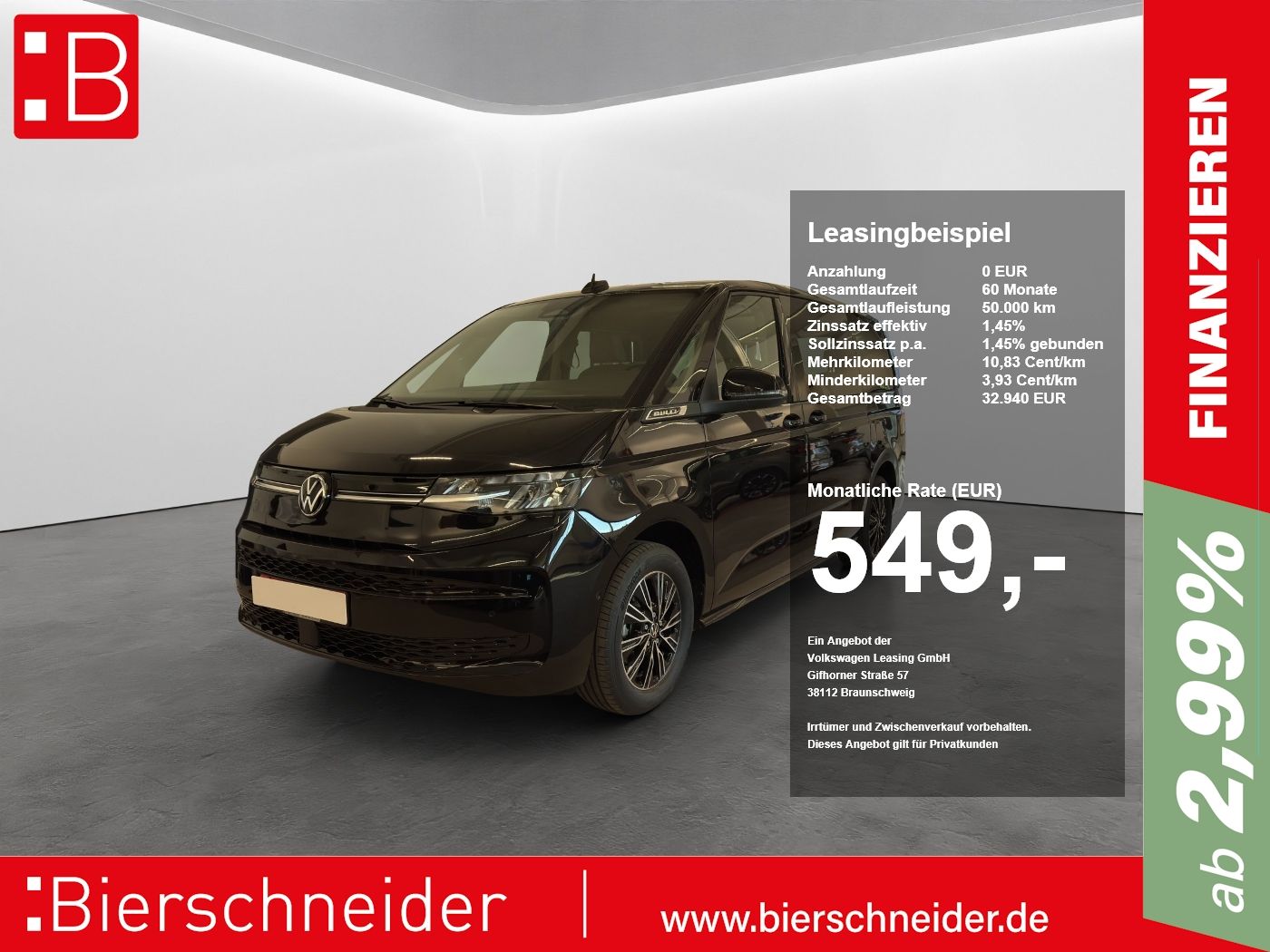 Volkswagen T7 Multivan LÜ 2.0 TDI DSG Energy 7-S. VIS-A-VIS