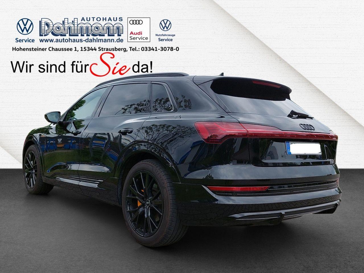 Audi e-tron 55 BLACK EDITION MATRIX PANO AHK B&O HUD