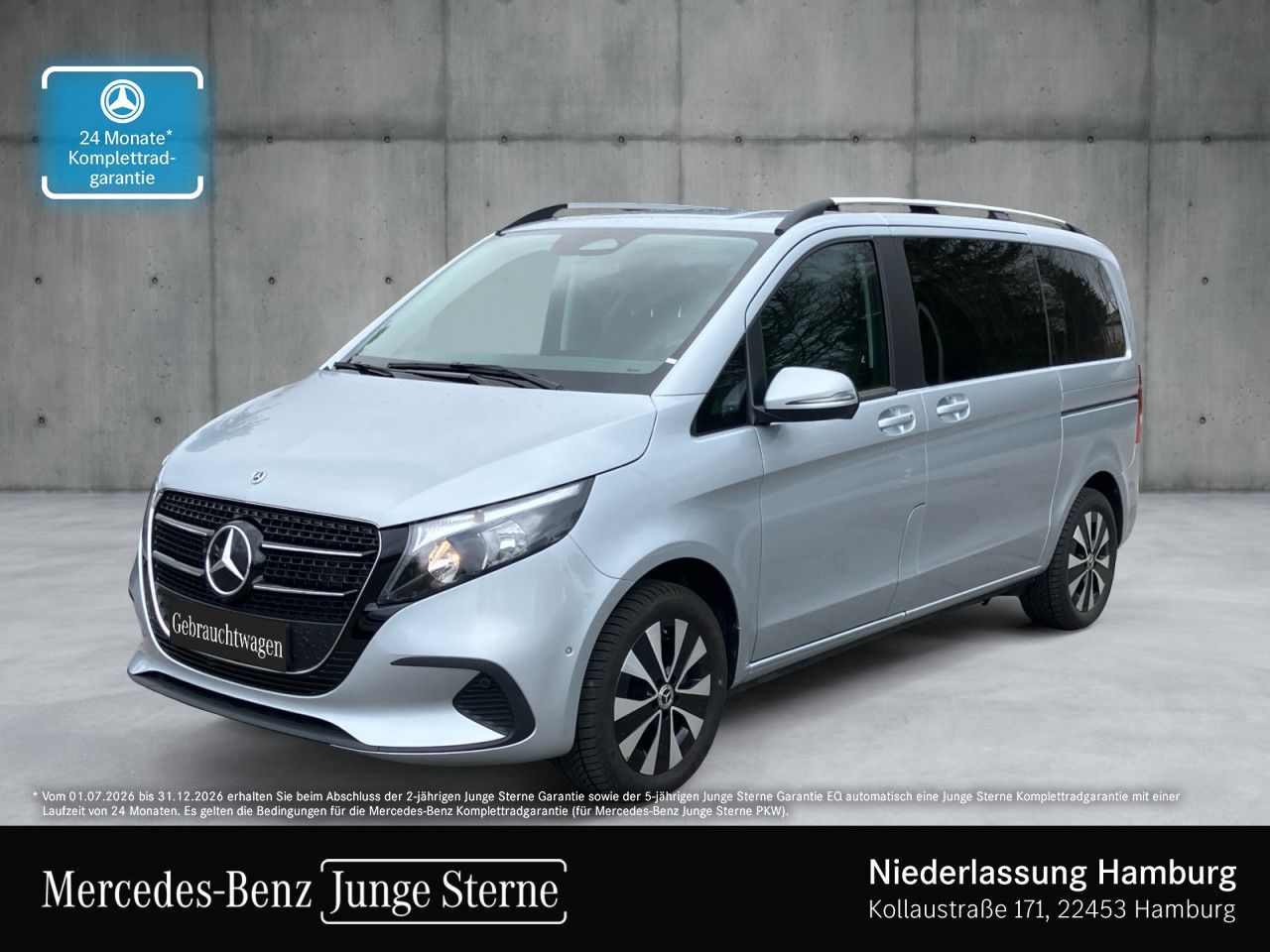 Mercedes-Benz V 220 d Kompakt 9G+AHK+Navi+DIS+Klima+SitzHZ