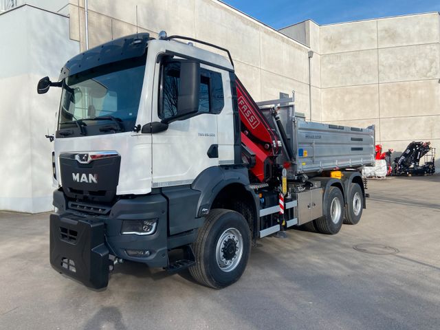 MAN 28.520 6x4-4 Fassi/Winterdienst