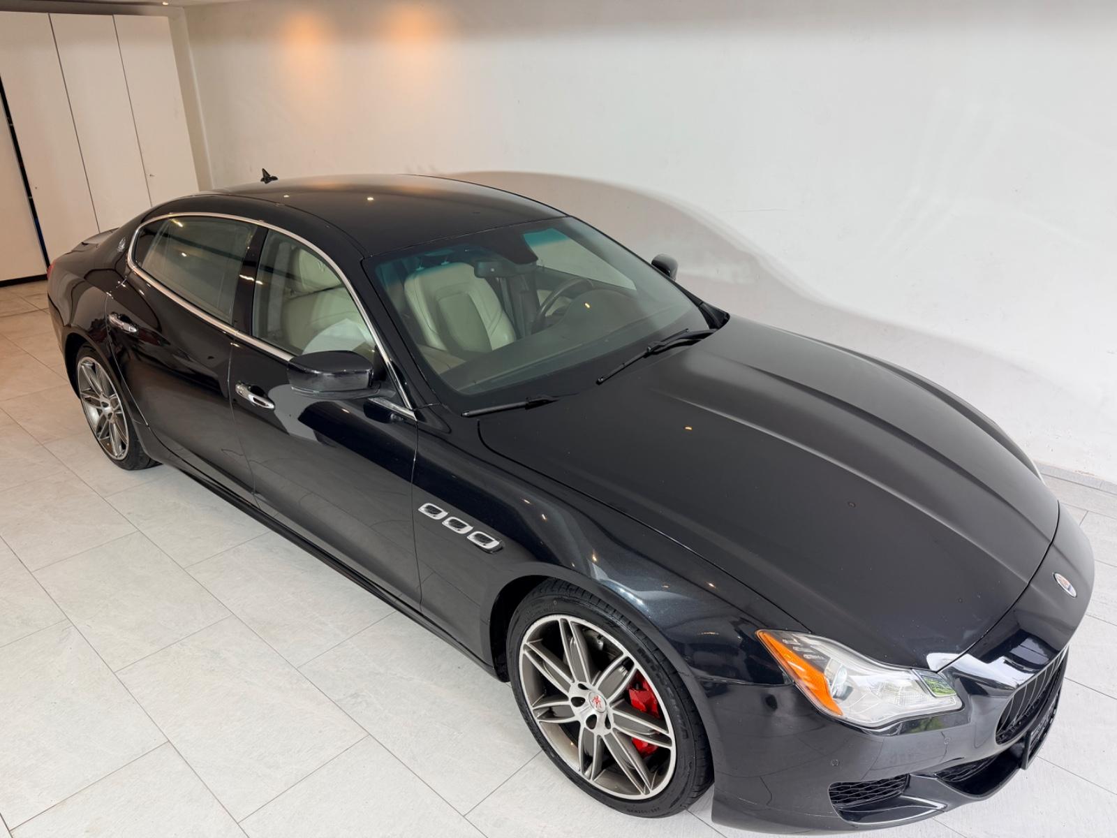 Maserati Quattroporte S V6 Biturbo 410 ch • BVA • Cuir • Sièges ventilés • Caméra