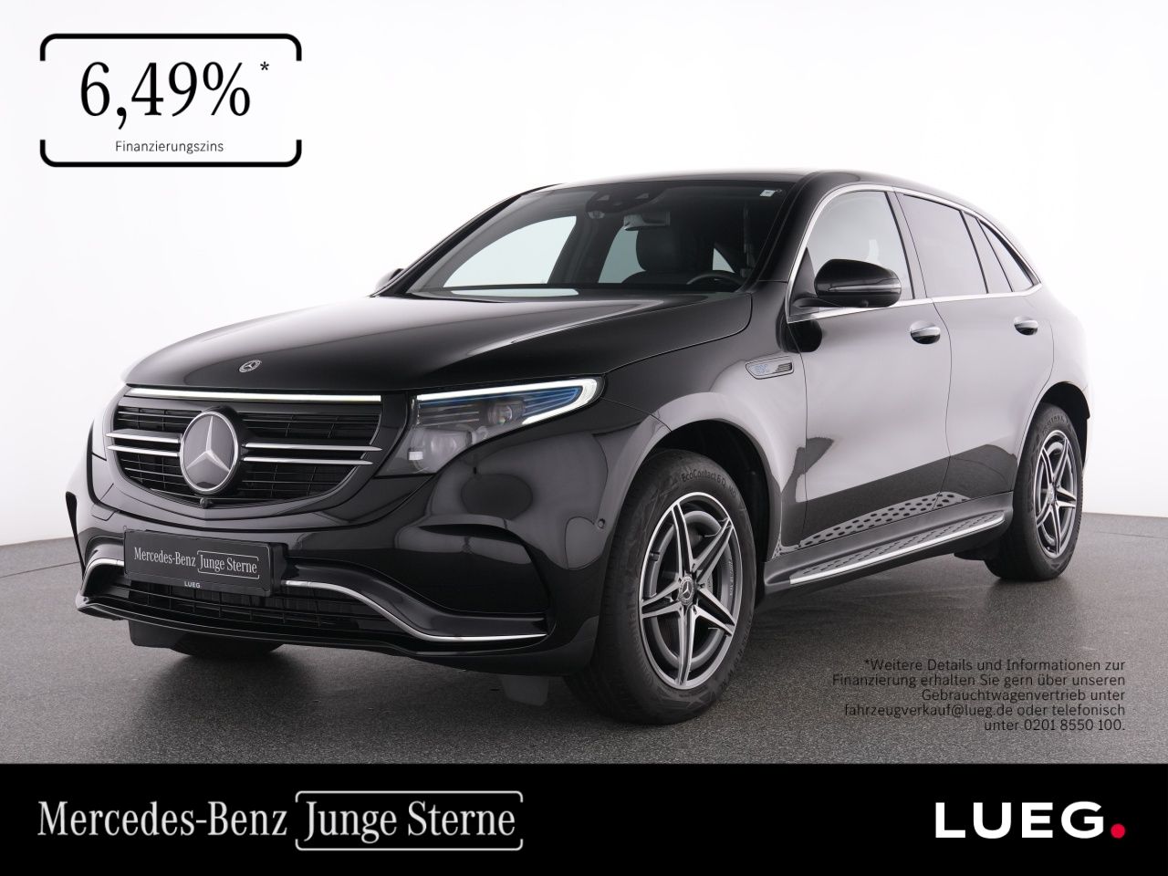 MERCEDES-BENZ EQC 400 4M AMG+SHD+MBeam+HUD+Sound+KeyG+EDW+360°