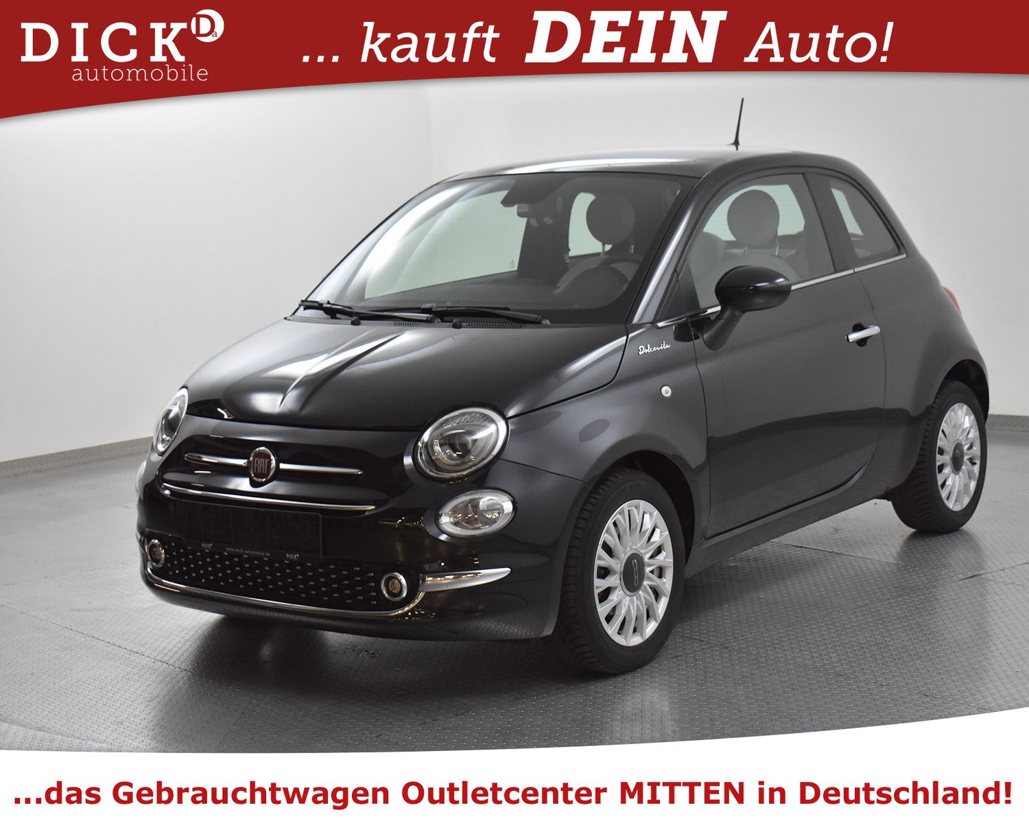 FIAT 500 Dolcevita PANOR+LEDER+NAVI+DAB+PDC+APPLE+MFL - Image 2